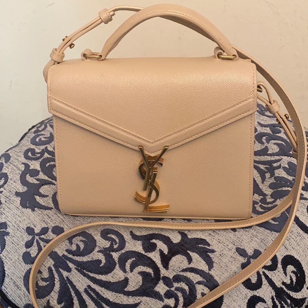 Saint Laurent Mini Cassandra Bag Deep Beige  *THIS SEASON*